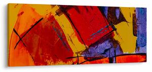 Absztrakciós kép (120x50 cm)