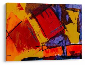 Absztrakciós kép (70x50 cm)