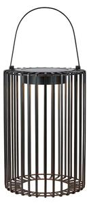 Fekete napelemes-USB kültéri LED lámpás (magasság 54 cm) Cavia – Markslöjd
