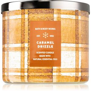 Bath & Body Works Caramel Drizzle illatos gyertya I. 411 g
