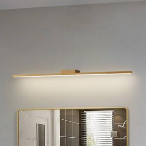 Lucande LED-es tükörlámpa Kivana, réz, fém, 90 cm, IP44, Réz, Fürdőszoba, Alumínium, Modern