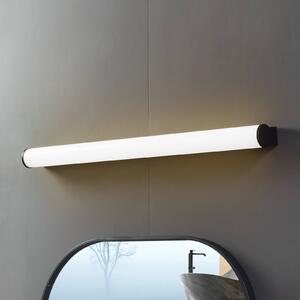 Lucande LED fürdőszoba fali lámpa Vilmara, fekete, fém, IP44, Fekete, Fürdőszoba, Alumínium, Modern