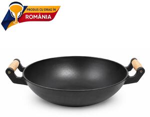 Öntöttvas wok, Ø 360 mm
