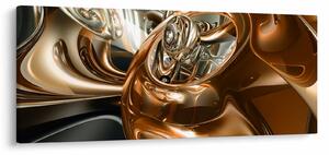 Absztrakciós kép (120x50 cm)