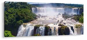 Iguassu vízesés képe (120x50 cm)