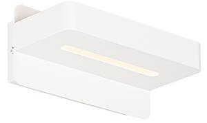 Modern fali lámpa fehér, LED-del USB-vel - Ted