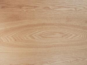 Világos faszínű kerek étkezőasztal ⌀ 120 cm CORAIL