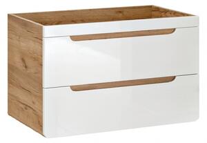 Mosdókagyló alatti szekrény ARUBA White 821 | 80 cm