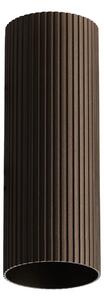 Minimalista spotlámpa Lucas Ribbed Tube 40 kávé