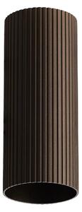 Minimalista spotlámpa Lucas Ribbed Tube 30 kávé
