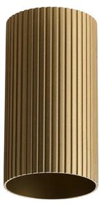 Minimalista reflektor Lucas Ribbed Tube 10 arany
