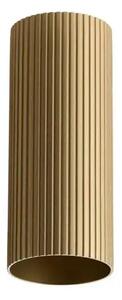 Minimalista reflektor Lucas Ribbed Tube 20 arany
