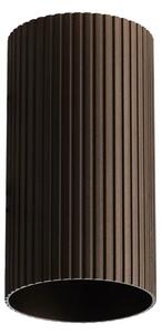 Minimalista spotlámpa Lucas Ribbed Tube 10 kávé