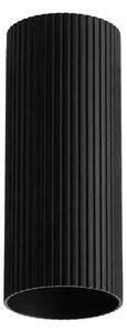 Minimalista reflektor Lucas Ribbed Tube 20 fekete