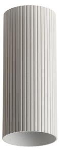 Minimalista spotlámpa Lucas Ribbed Tube 30 fehér