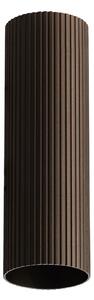 Minimalista spotlámpa Lucas Ribbed Tube 50 kávé