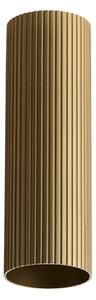 Minimalista reflektor Lucas Ribbed Tube 50 arany