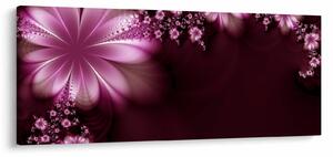 Az absztrakció képe - virágok (120x50 cm)