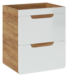 Mosdókagyló alatti szekrény ARUBA White 824 | 50 cm