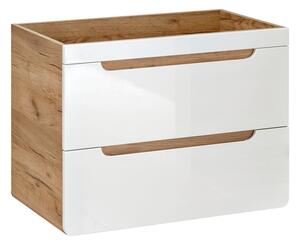Mosdókagyló alatti szekrény ARUBA White 820 | 60 cm