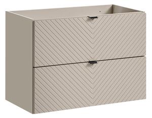 Mosdókagyló alatti szekrény VIVA Cashmere 82-80-2S | 80 cm