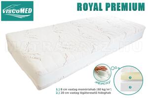 ViscoMed Royal Premium memory matrac 90x200 3D aloevera