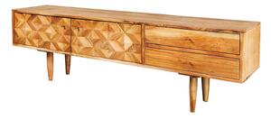 Design TV asztal Halia Honey 145 cm akác