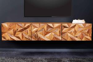 Design függő TV asztal Halia 160 cm Sheesham