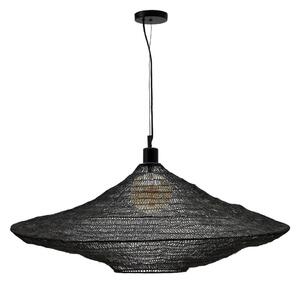 Fekete függőlámpa ø 87 cm Makai – Kave Home