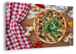 Pizza képe (90x60 cm)