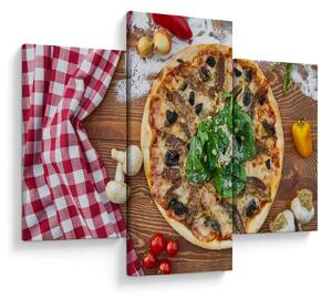 Pizza képe (90x60 cm)