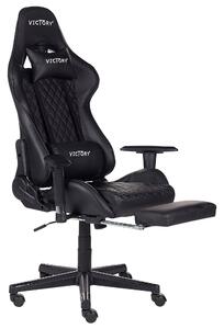 Fekete gamer szék VICTORY