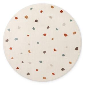 Krémszínű gyerek szőnyeg ø160 cm Funny Dots – Hanse Home