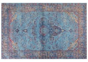 Kék pamutszőnyeg 200 x 300 cm KANSU