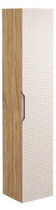Magas fürdőszobai szekrény LUXOR Beige 80-01-1D