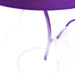 ANNA üveg asztali lámpa 1xE14/40W/230V
