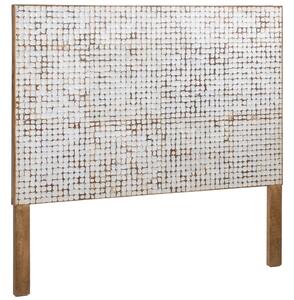 Mangó fejtámla Kave Home Korona 174 x 135 cm kókusz mintával