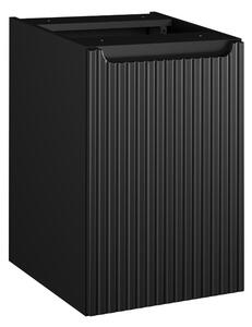 Függesztett fürdőszoba szekrény NOVA Black 81-40-1DK | kosárral 40 cm