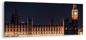 Kép a Big Benről Londonban (120x50 cm)