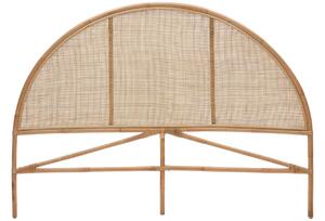 Rattan fejtámla Kave Home Quiterie 120 x 168 cm