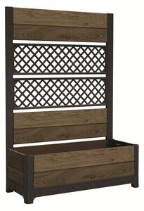 Keter Deco Tulip virágcserép, 110 l, 2 panel,barna