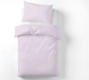 SOFT GRID ROSE pamut ágyneműhuzat