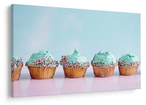 Cupcakes képe (90x60 cm)