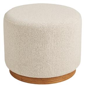 Bézs buklé puff Daisy – House Nordic