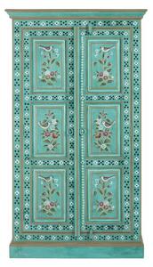 Zöld mangófa szekrény 87x152x38 cm Prem – Støraa