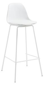 Fehér bárszék (ülésmagasság 65 cm) Brighter – Kave Home