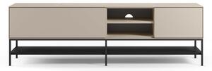 Krémszínű TV-állvány 180x55x35 cm Amira – Marckeric