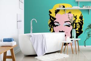 Öntapadó tapéta ikonikus Marilyn Monroe v pop art dizájnban