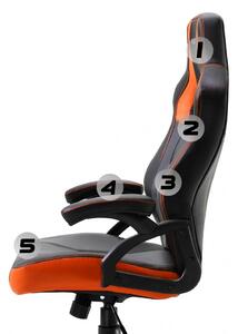 X-Game Force 4.2 Orange Gamer Fotel Black/Orange