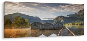 Tó képe (120x50 cm)
